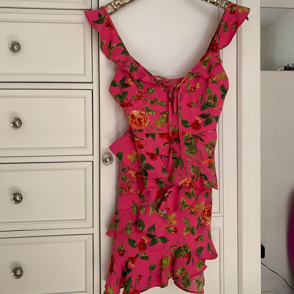 Ruffle Mini Dress